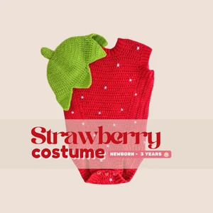 Strawberry Costume and Hat