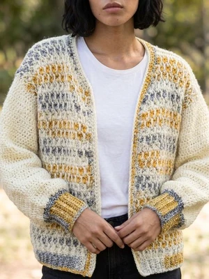 Mauritian Crochet Cardigan