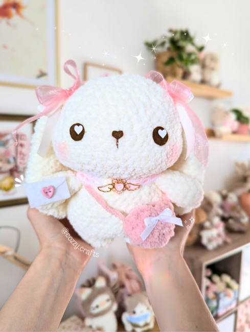 Coquette Bunny: Crochet pattern | Ribblr