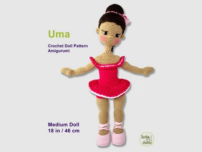 Uma Medium Crochet Doll