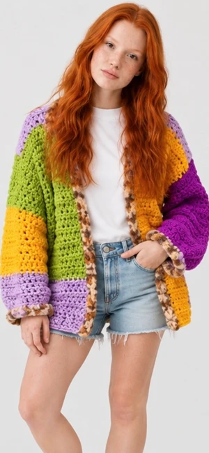 Super Chunky Crochet Cardi