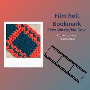 Film Roll Bookmark (Zero Waste/ No Sew)