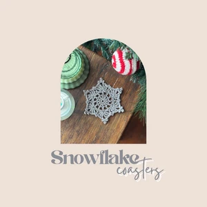 Snowflake Coasters