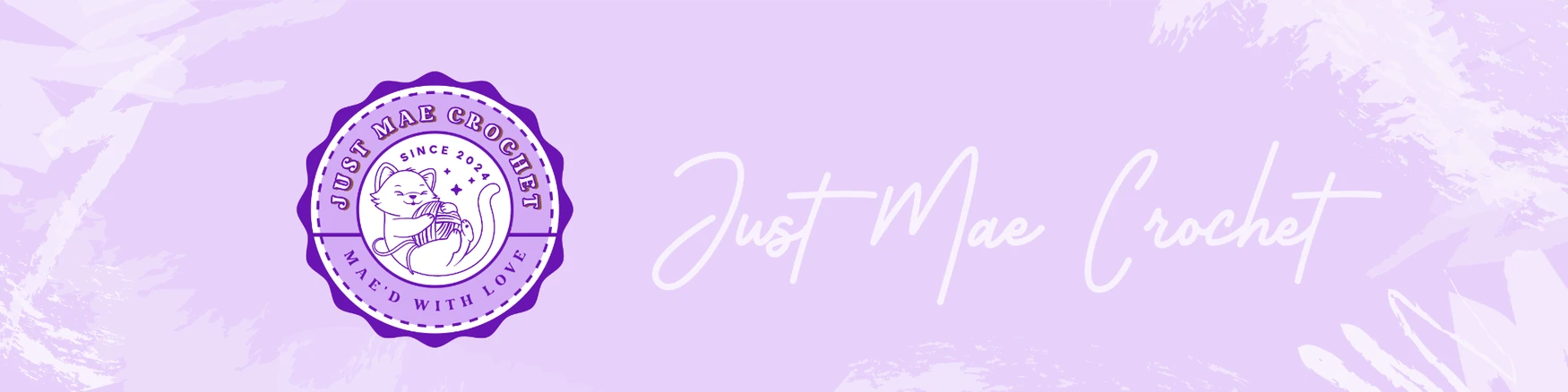 JustMaeCrochet shop banner