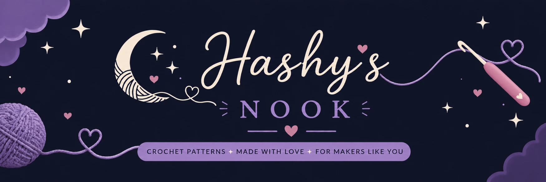 Hashy's Nook shop banner