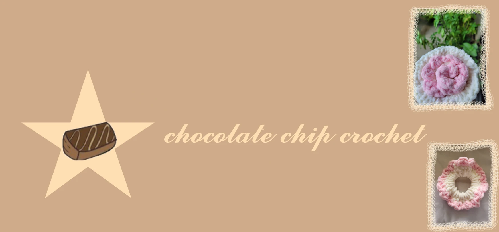 Chocolate Chip Crochet shop banner