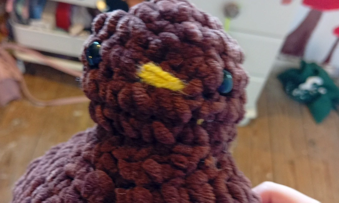 The crochet cowy shop banner