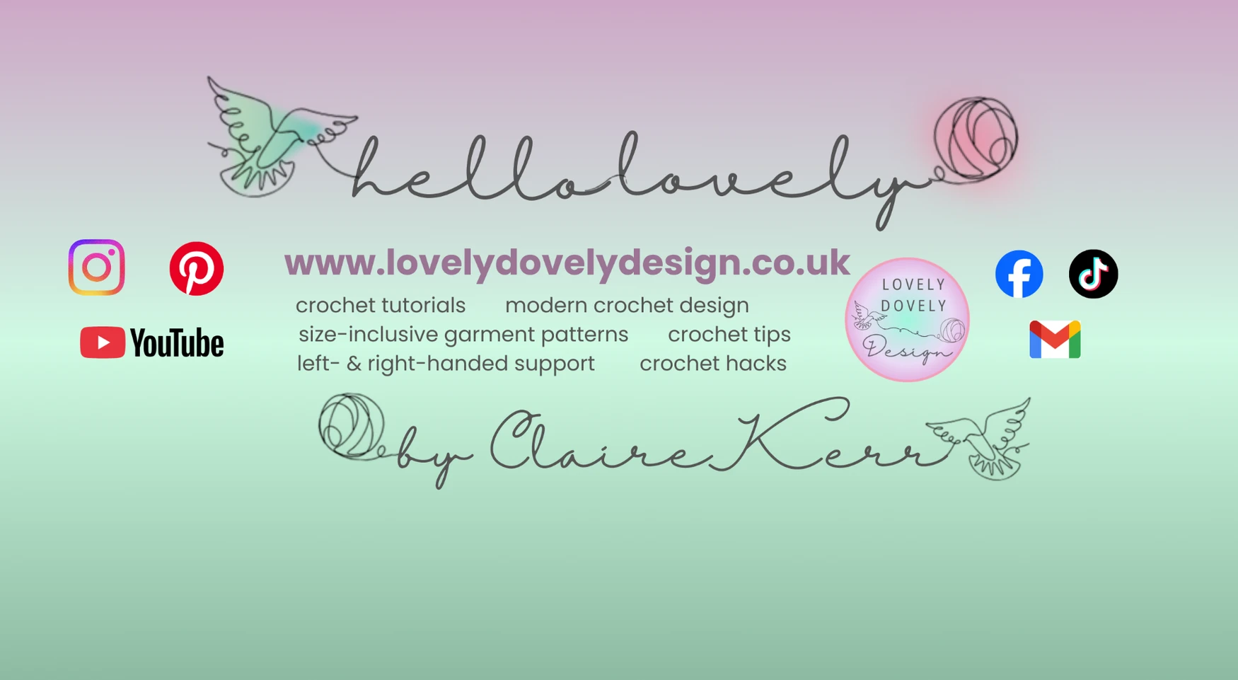 Lovely Dovely Design shop banner