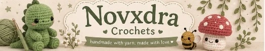 Novxdra Crochets shop banner