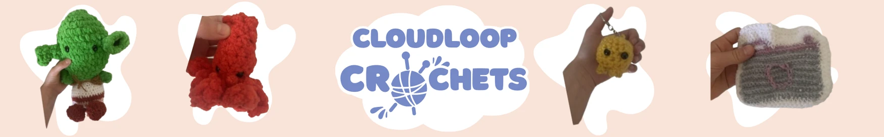 Cloudloop crochets shop banner