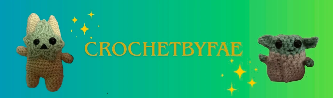 Crochet ByFae shop banner