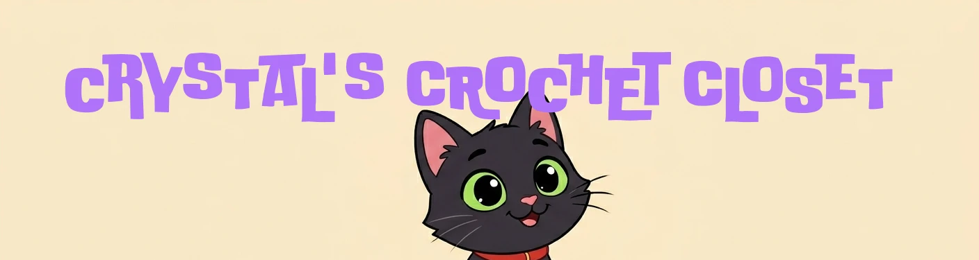 Crystal's Crochet Closet shop banner