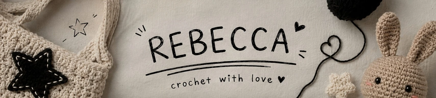 Crochet With REBECCA shop banner