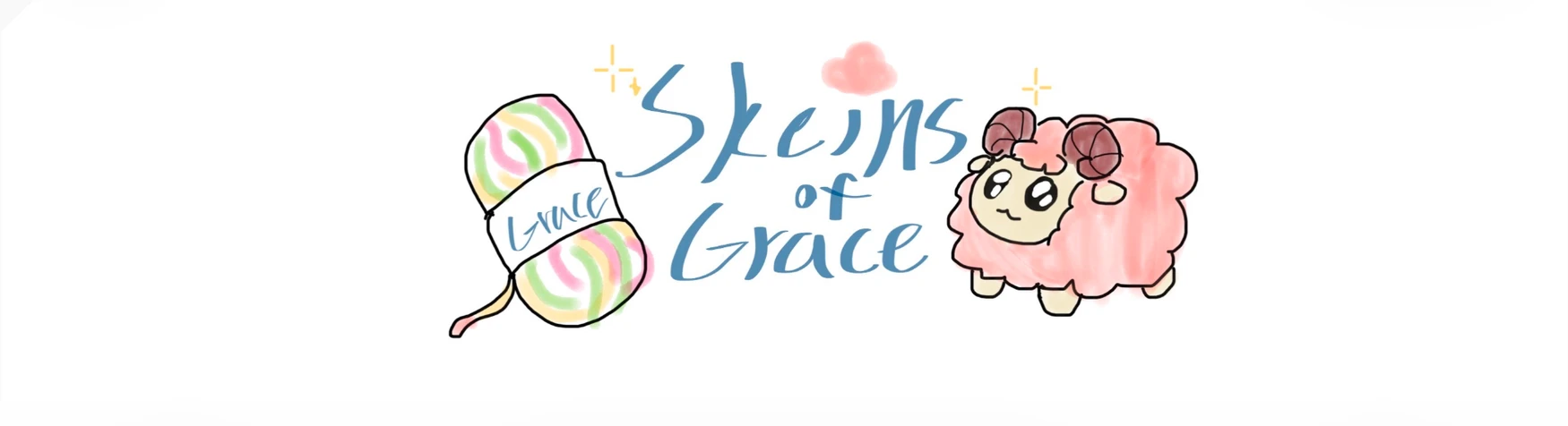 Skeins of Grace shop banner
