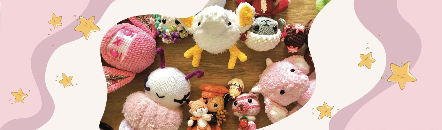 Teakup Crochet shop banner