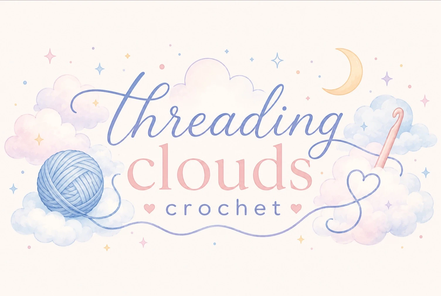 Threadingcloudscrochet shop banner