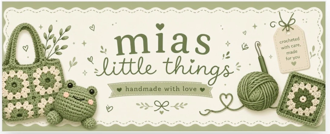 Mias little things shop banner
