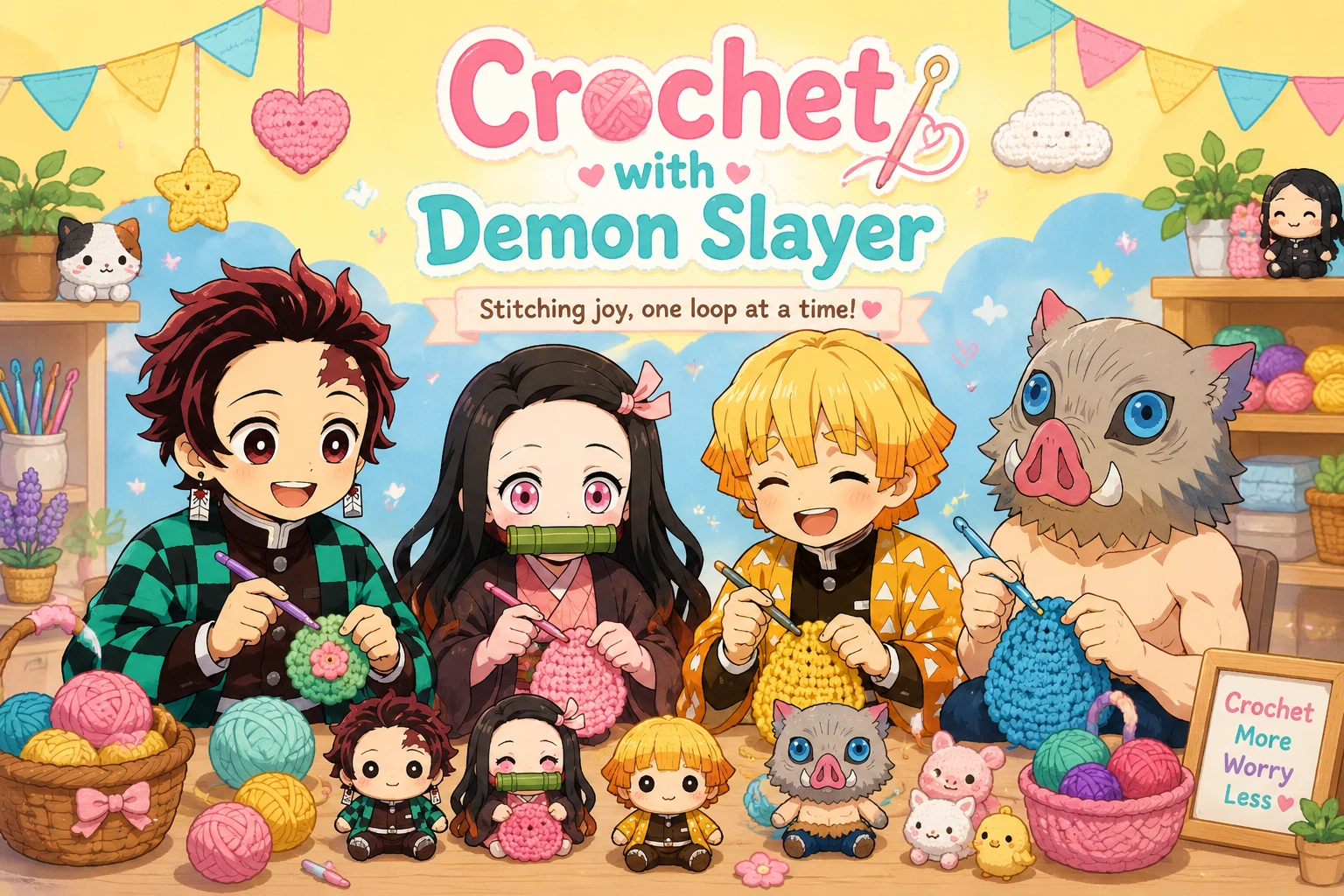 Tanjiro_CrochetArmy shop banner