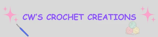 CWS CROCHET CREATIONS shop banner