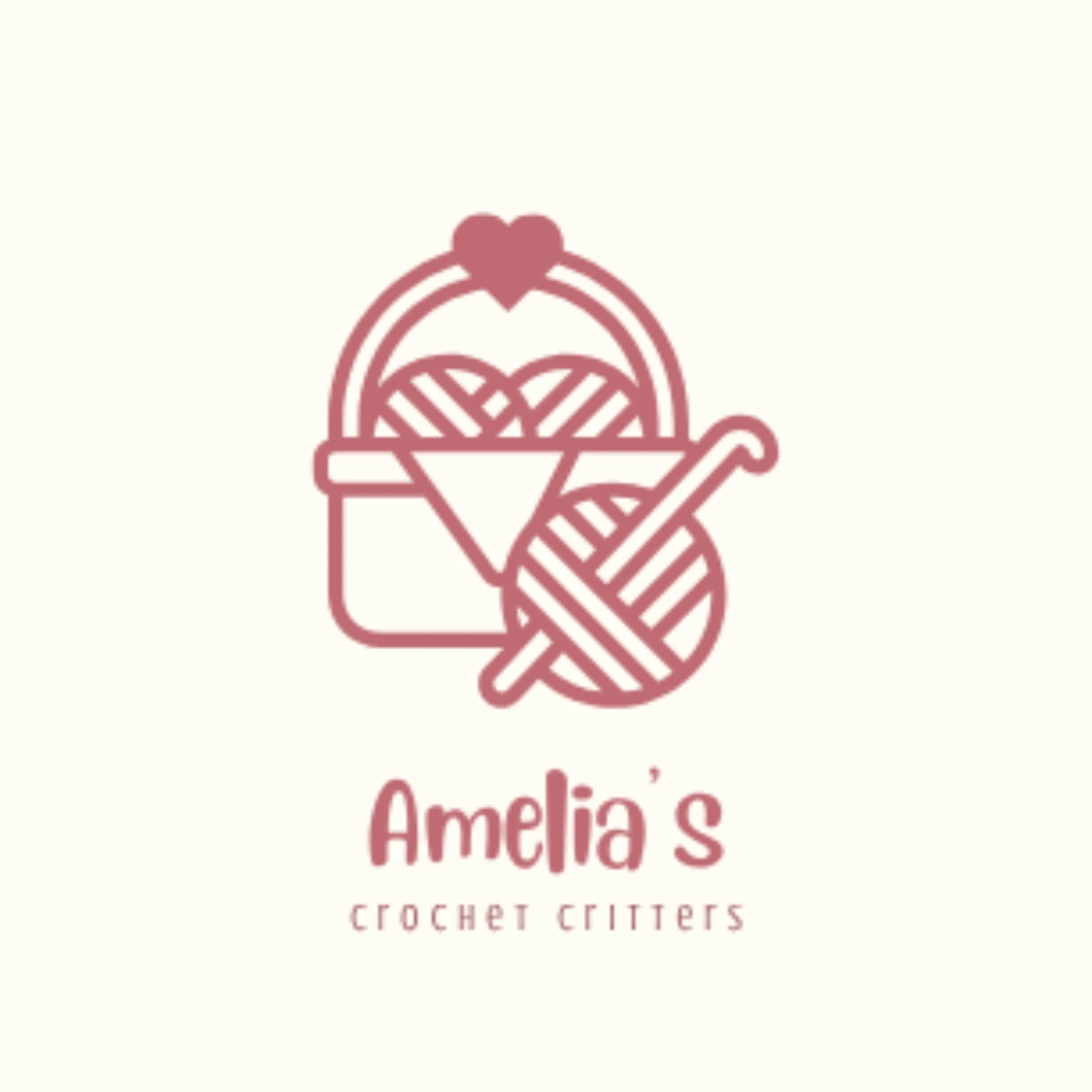 Amelia's Crochet shop shop banner