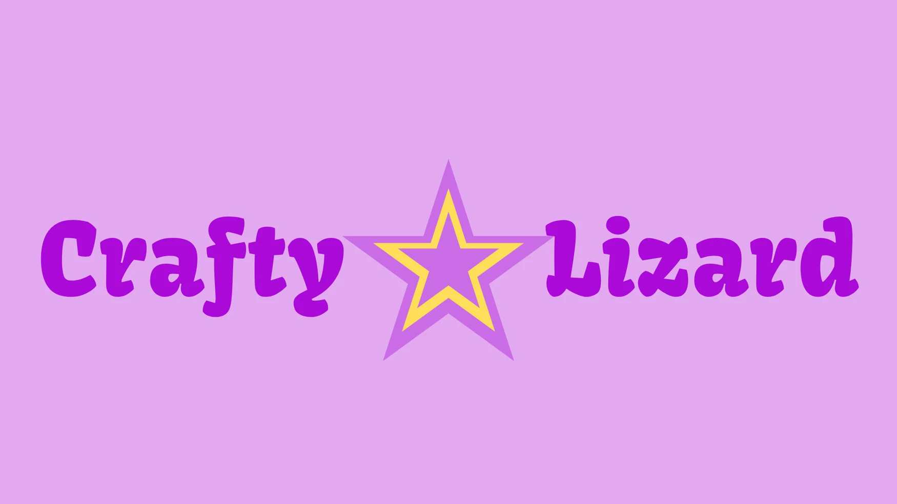 Crafty Lizard shop banner