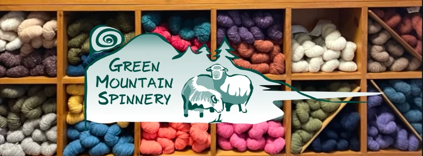 Green Mountain Spinnery shop banner