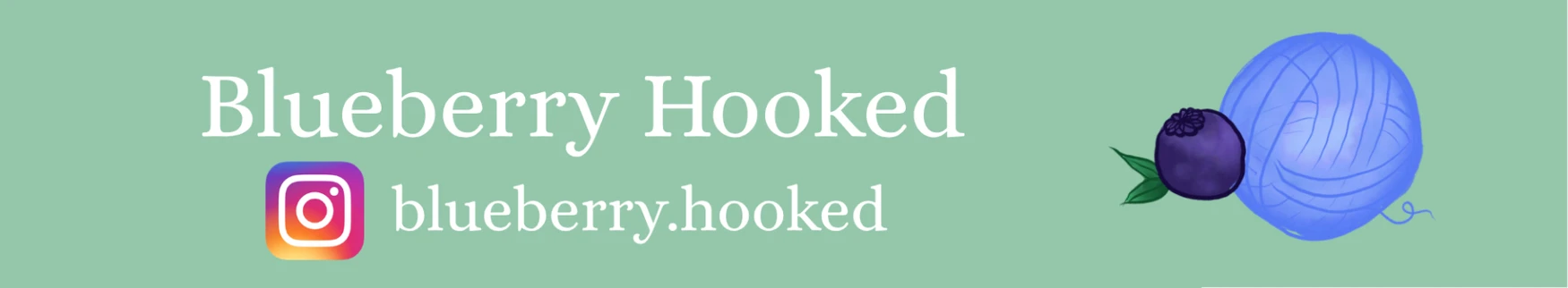 Blueberry Hooked shop banner