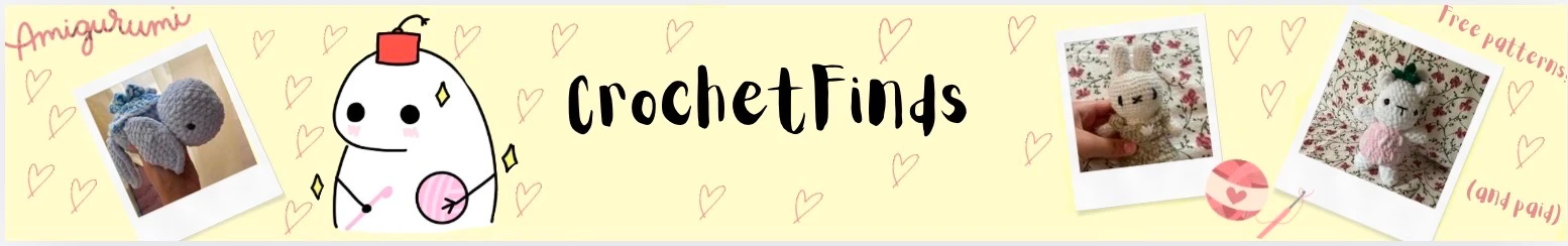 CrochetFindsHub shop banner