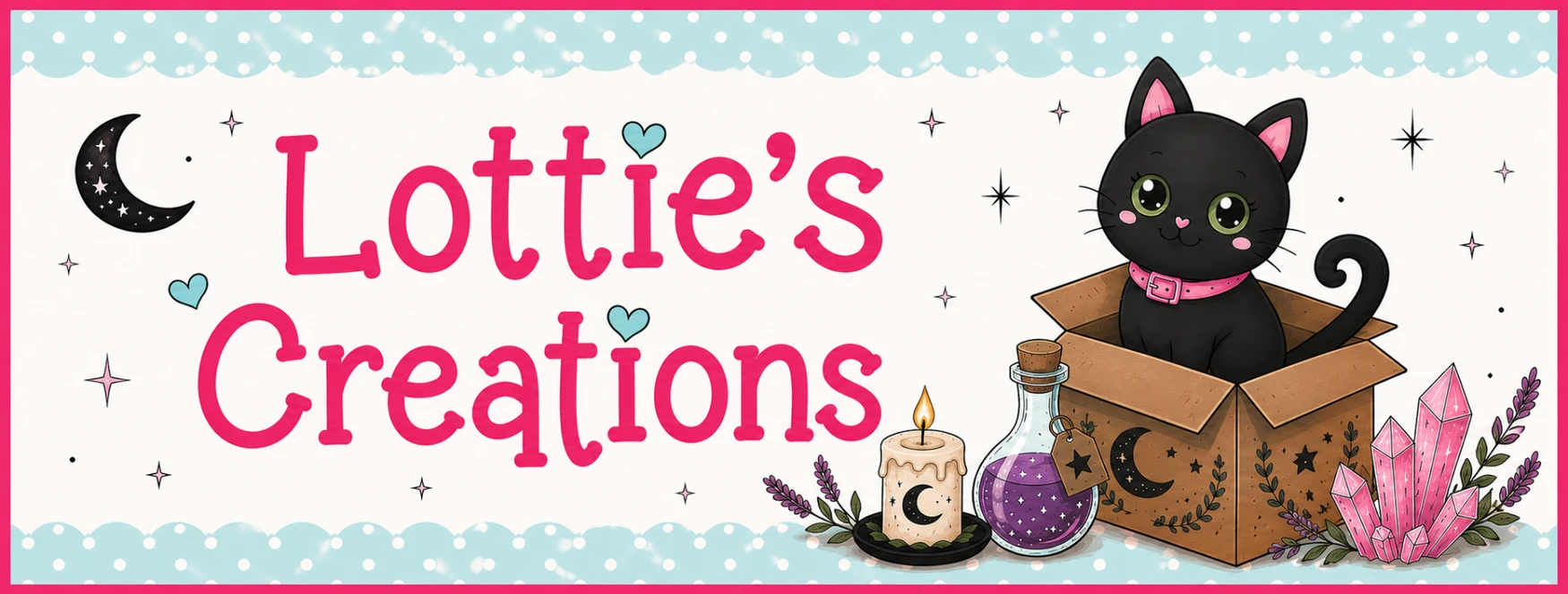 Lotties's Creations shop banner