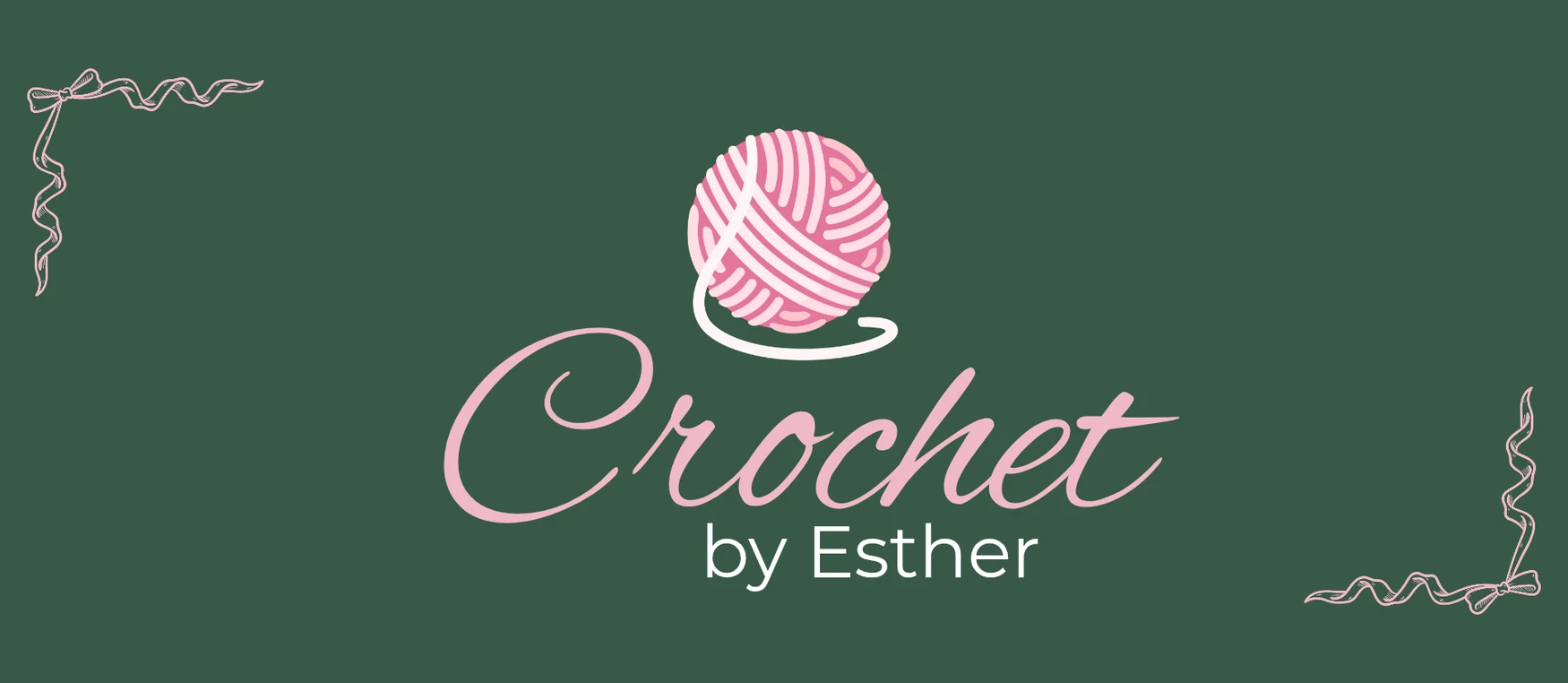 Crochet by Esther shop banner