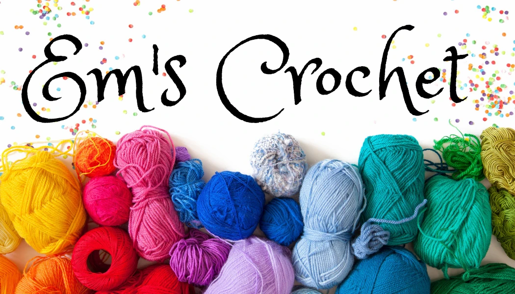 Em's Crochet shop banner