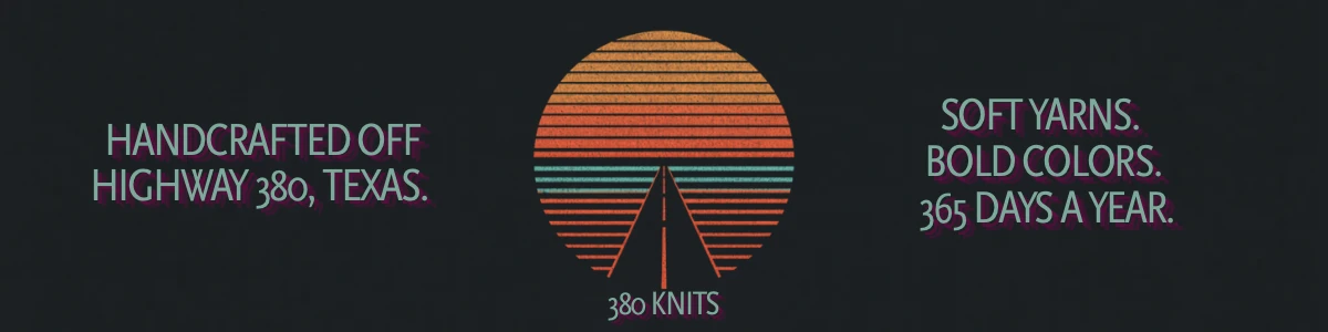 380knits shop banner