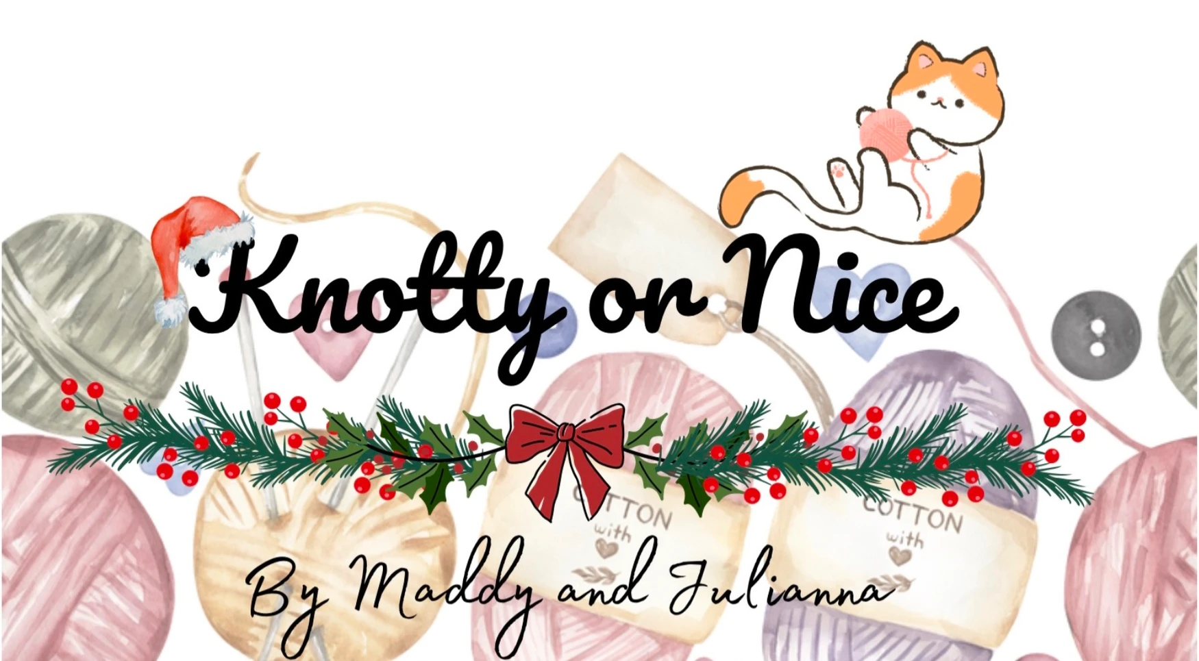 Knotty or Nice crochet shop banner