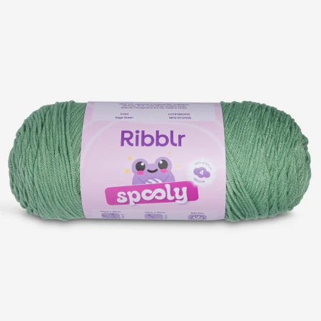 Ribblr Spooly - Sage Green
