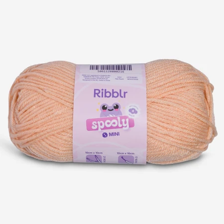 Ribblr Spooly Mini - Pale Peach