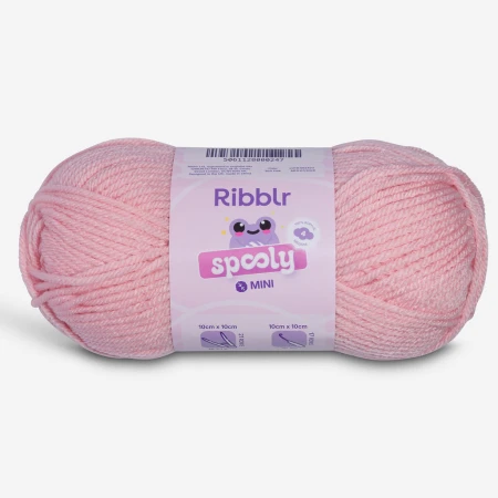 Ribblr Spooly Mini - Soft Pink