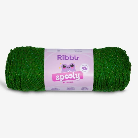 Ribblr Spooly Dazzle - Green