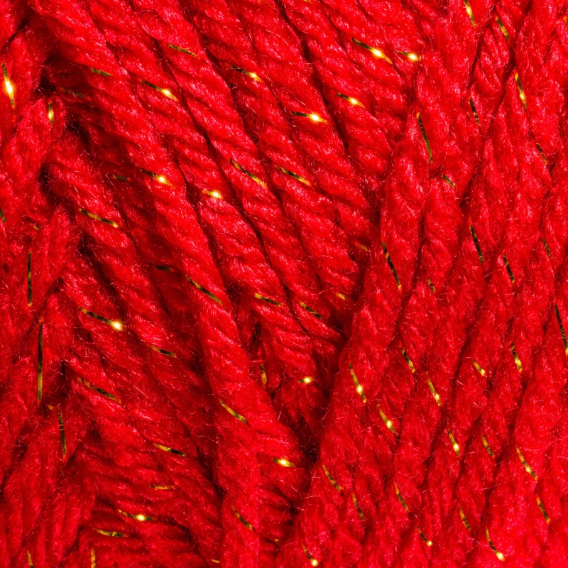 Ribblr Spooly Dazzle - Silver Red