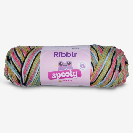 Ribblr Spooly Rainbow - Autumn Swirl