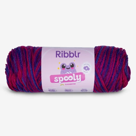 Ribblr Spooly Rainbow - Jewel Swirl