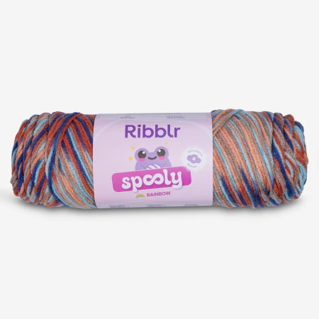 Ribblr Spooly Rainbow - Rusty Swirl
