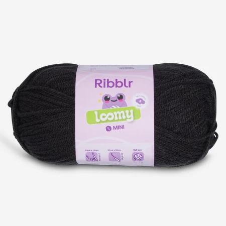 Ribblr Loomy Mini - Black