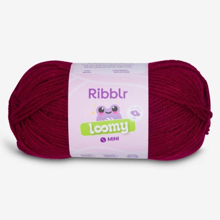 Ribblr Loomy Mini - Maroon