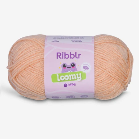 Ribblr Loomy Mini - Pale Peach
