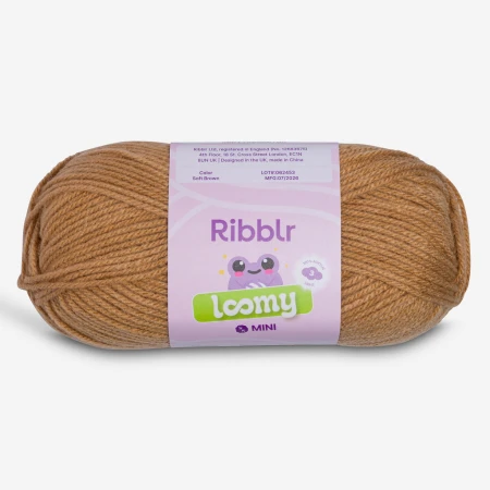 Ribblr Loomy Mini - Soft Brown
