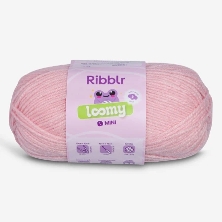 Ribblr Loomy Mini - Soft Pink
