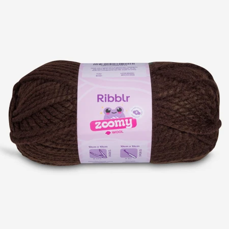 Ribblr Zoomy Wool - Brown