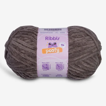 Ribblr Poofy - Dark Grey