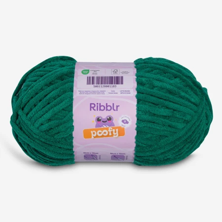 Ribblr Poofy - Forest Green