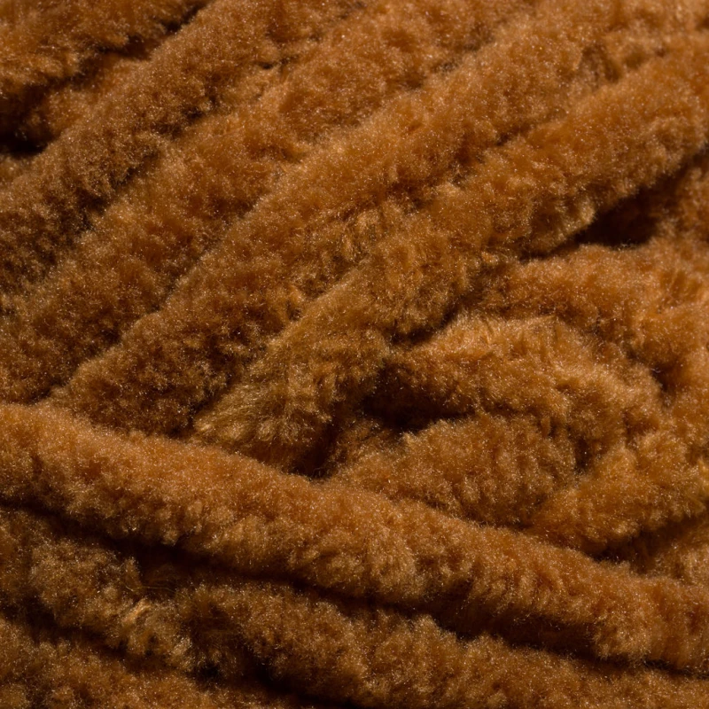 Ribblr Poofy - White Soft Brown